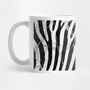 marble zebra Mug